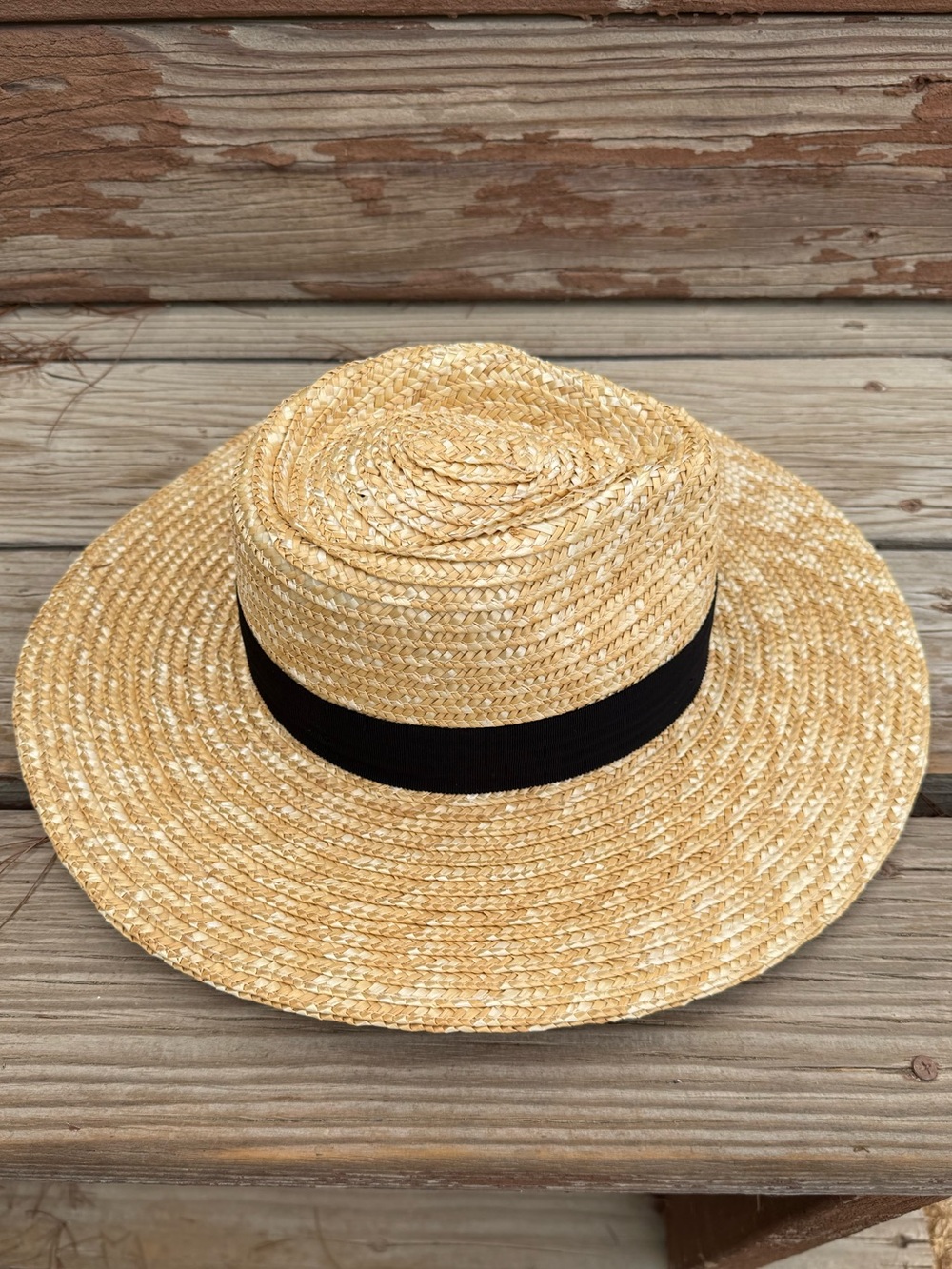 NWT Brixton Joanna Straw Hat in Honey
